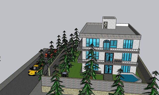 3D architectural and SketchUp