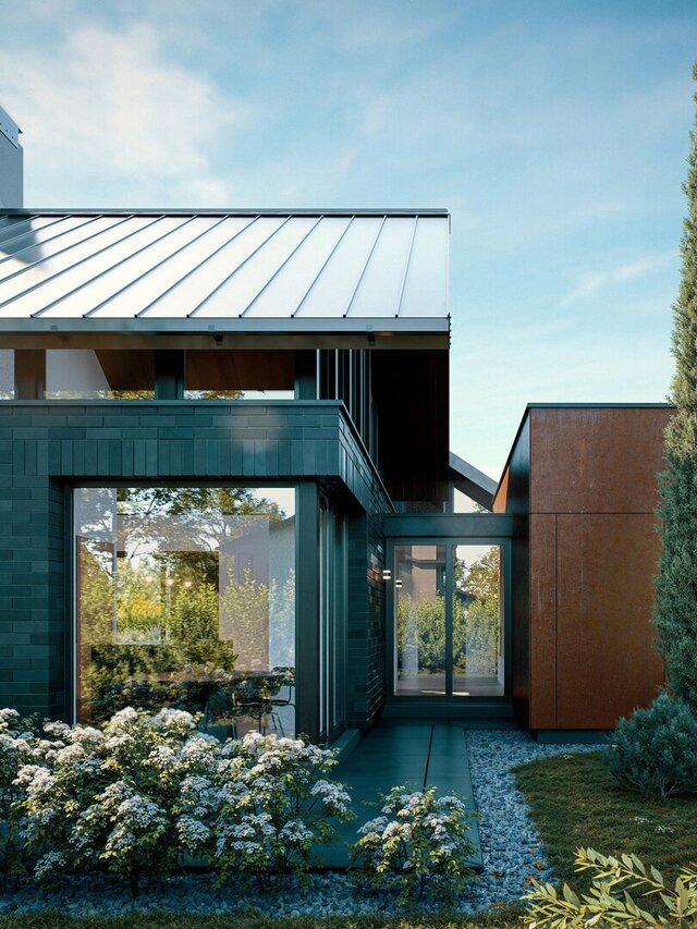 3D model of MFC House - Architectural Conceptualization & Photorealistic Rendering