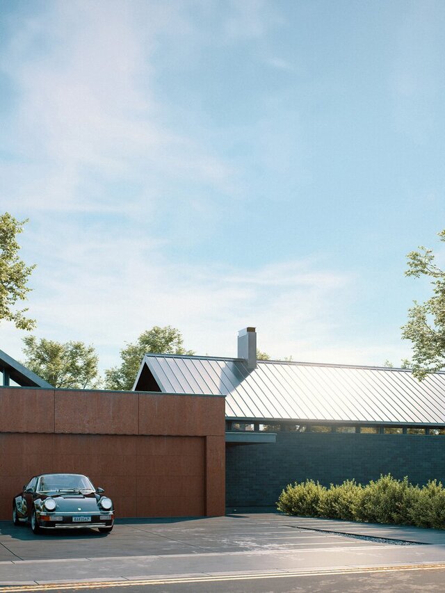 3D model of MFC House - Architectural Conceptualization & Photorealistic Rendering