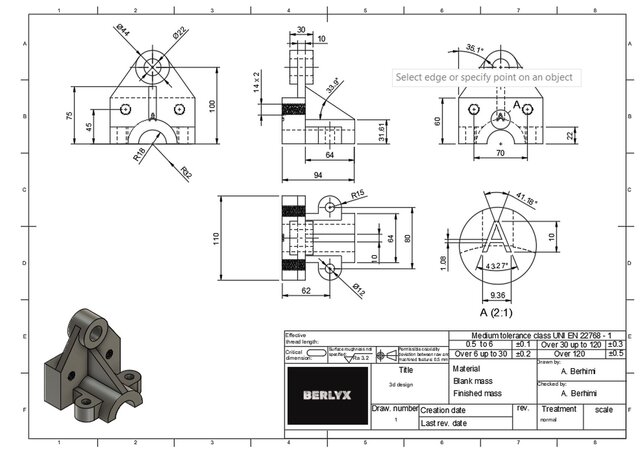 2D Technical Drawing – image 2 of 2