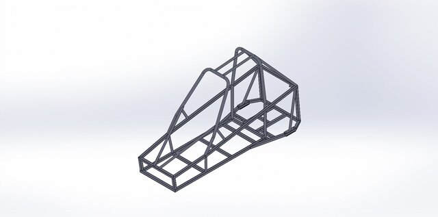 Go-kart frame