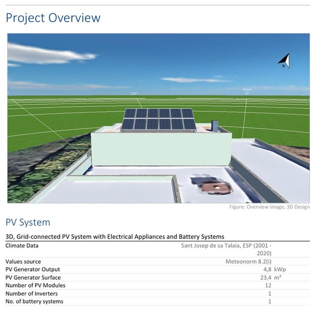 4.8kW Hybrid PV + Battery - Ibiza (Spain)