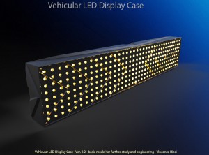 Vehicular LED Display Case Design Competition | Cad Crowd Vehicular LED Display Case Design Competition