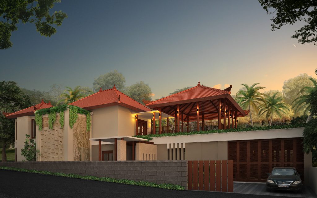 House Architectural Design 3d modeling