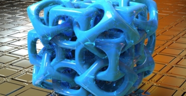 woven cube 3d modeling design