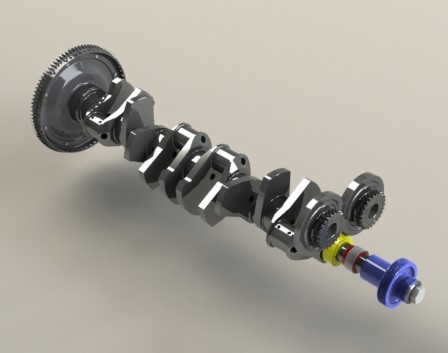 crankshaft cad design