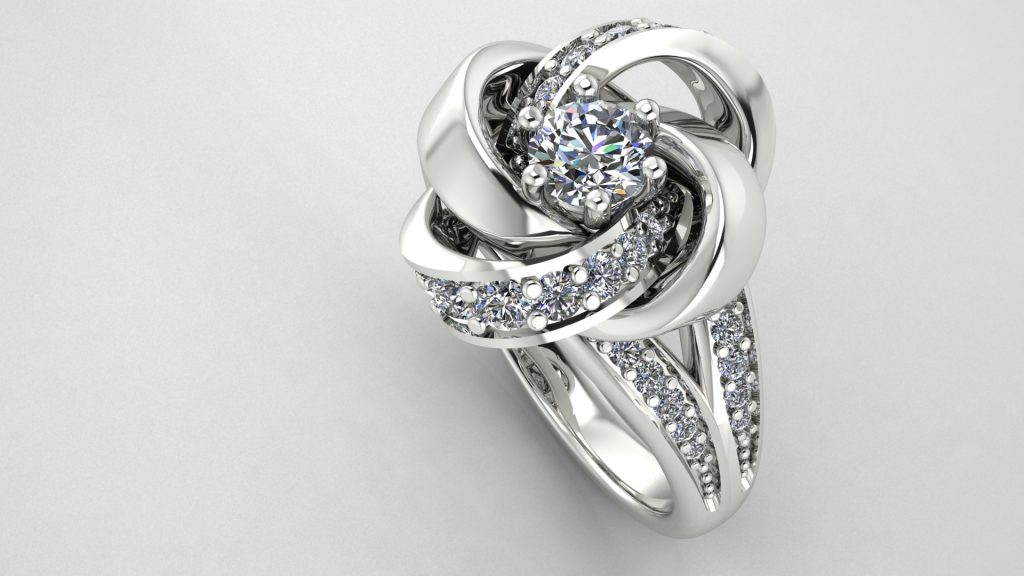 rose ring designer jewelery