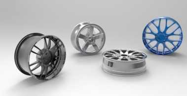 wheel-types-3d-rendering