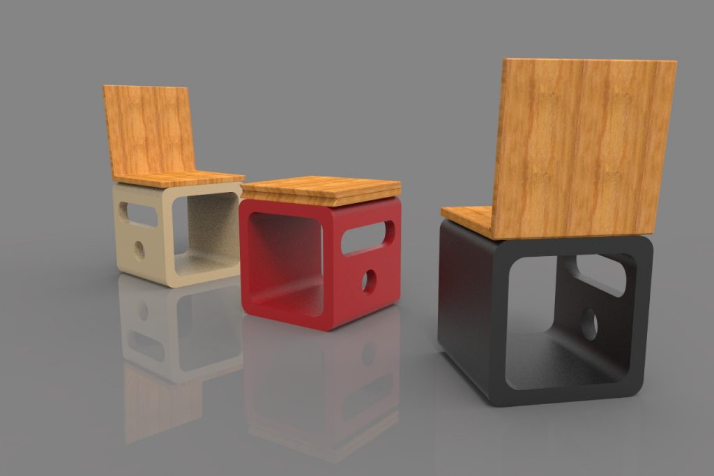 chair-and-table-furniture-design | Cad Crowd chair-and-table-furniture-design