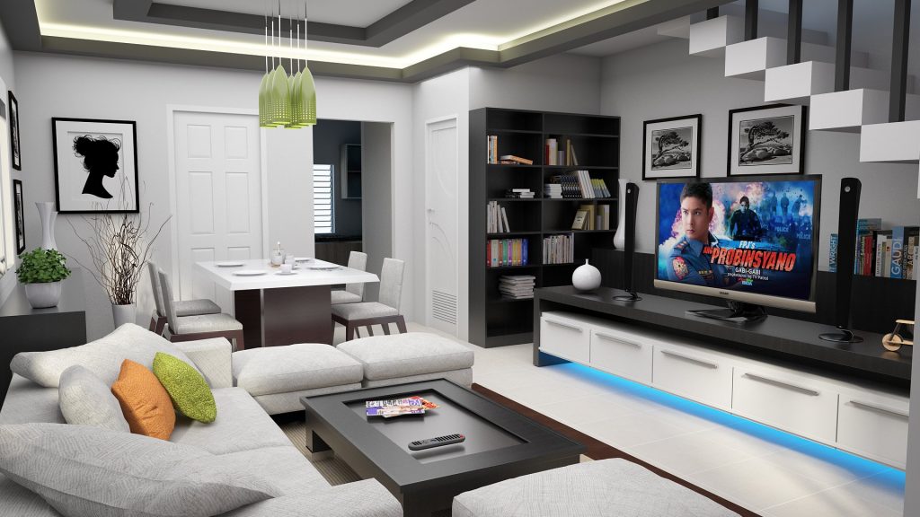 two story residential home design