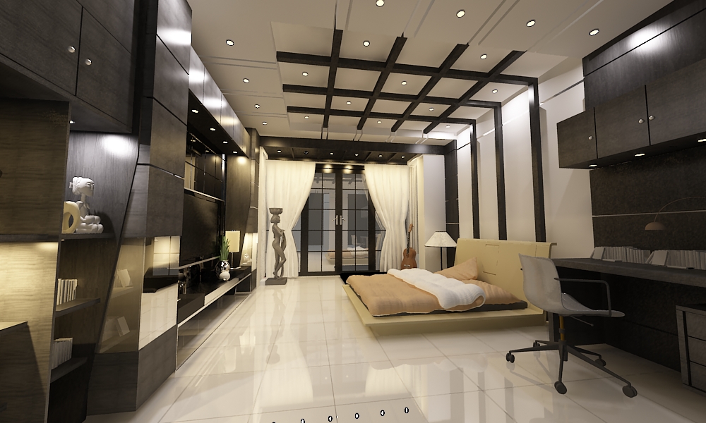 bedroom interior | Cad Crowd bedroom interior