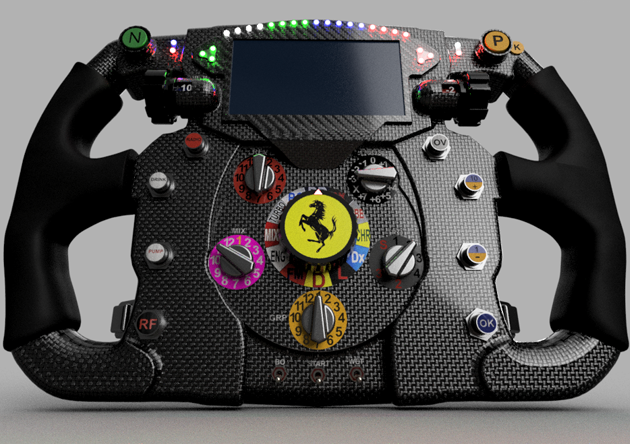 f1 steering wheel