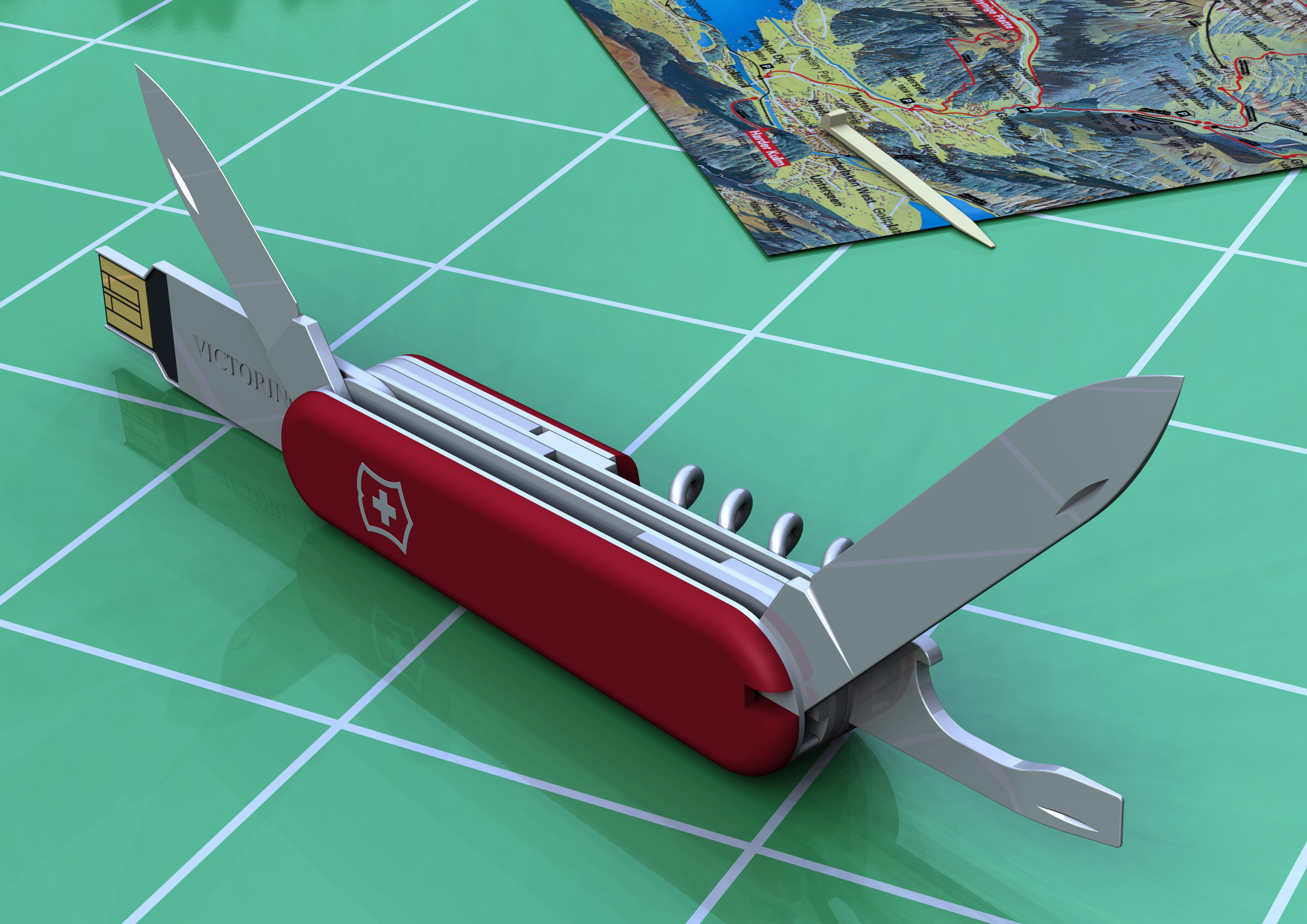 swiss army knife usb drive | Cad Crowd swiss army knife usb drive