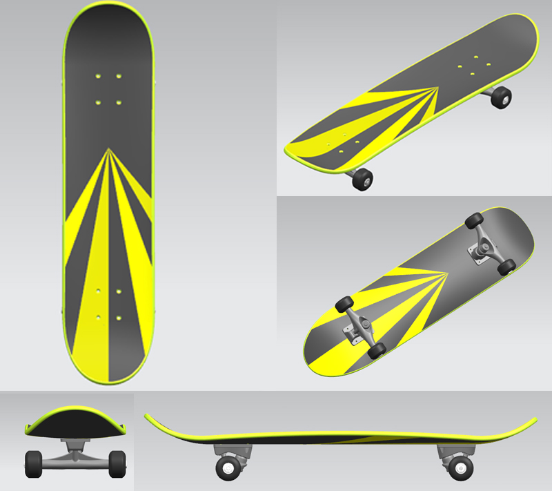skateboard | Cad Crowd skateboard