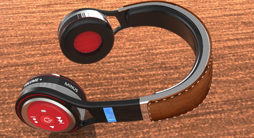 headphone red