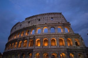 Colosseum in Rome, Italy