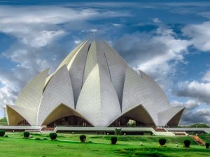 Lotus Temple in New Delhi, India