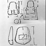 Sketches for CAD drawings services