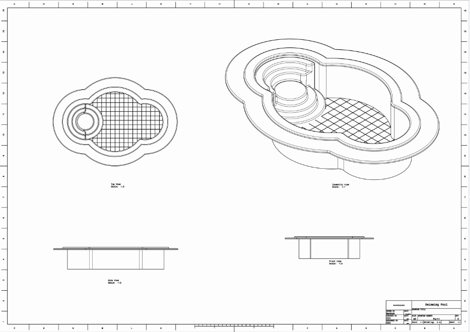 backyard-swimming-pool-design | Cad Crowd backyard-swimming-pool-design