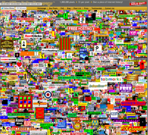 the million dollar homepage invention | Cad Crowd the million dollar homepage invention