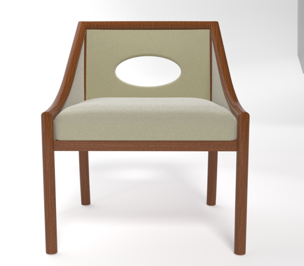 3D rendering for chair design | Cad Crowd 3D rendering for chair design