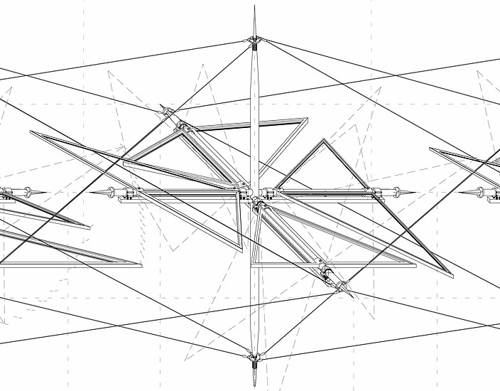 counterweight tensile canopy