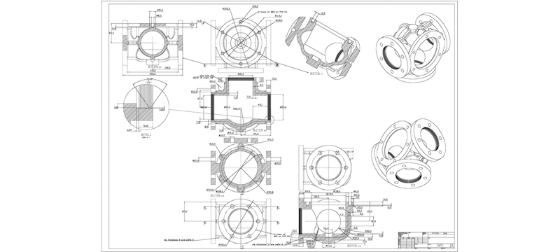 technical drawings