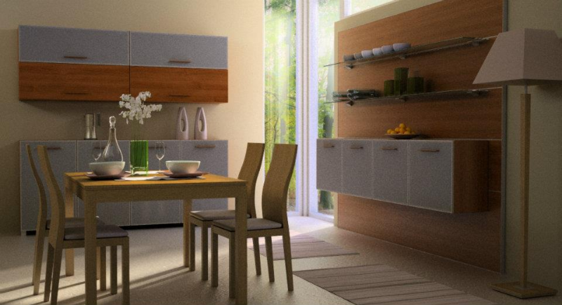 kitchen render | Cad Crowd kitchen render