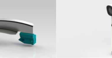 otoscope and laryngoscope