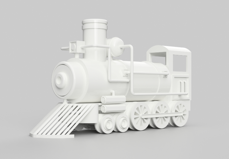 3d model train