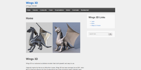 wings 3d | Cad Crowd wings 3d