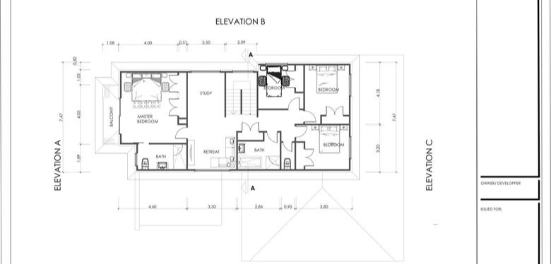 elevation plan crop | Cad Crowd elevation plan crop