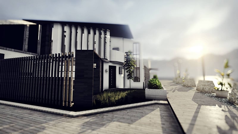 3D Architectural Rendering House | Cad Crowd 3D Architectural Rendering House