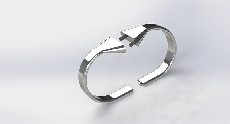 Product Design Guide Modular Bracelet | Cad Crowd Product Design Guide Modular Bracelet