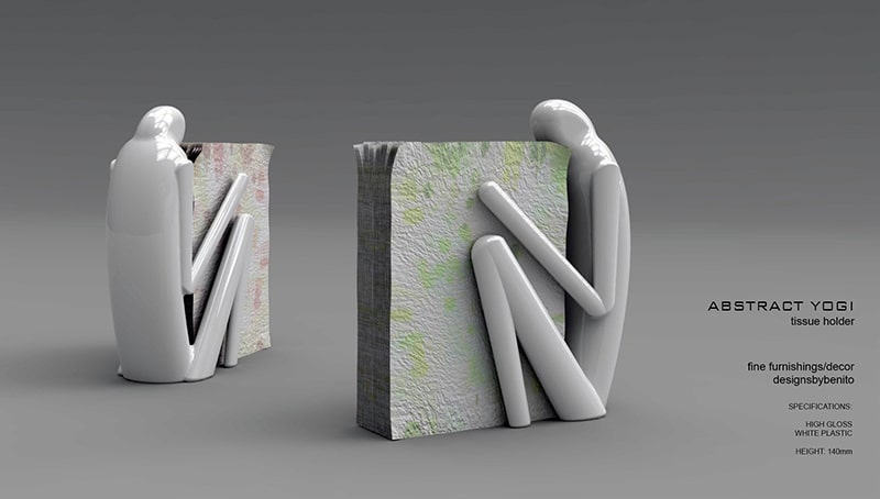 Product Design Guide Tissue Holder | Cad Crowd Product Design Guide Tissue Holder