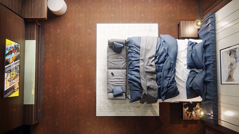 3D Rendering Bedroom