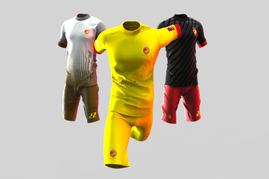 3D Virtual Samples Jerseys