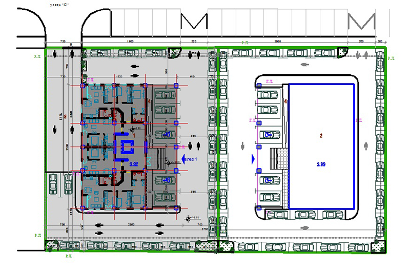 AutoCAD Drawing Residential Complex | Cad Crowd AutoCAD Drawing Residential Complex