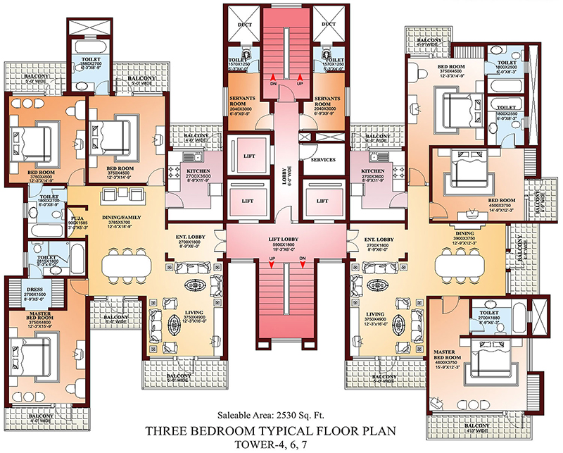 Architectural Floor Plan | Cad Crowd AutoCAD vs Revit Floor Plan
