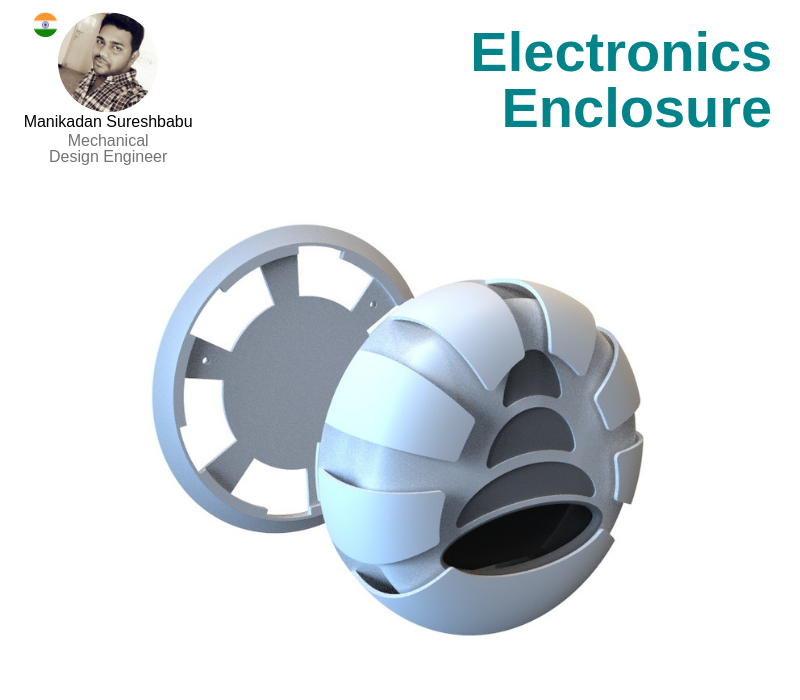 A photo of the Electronics Enclosure.