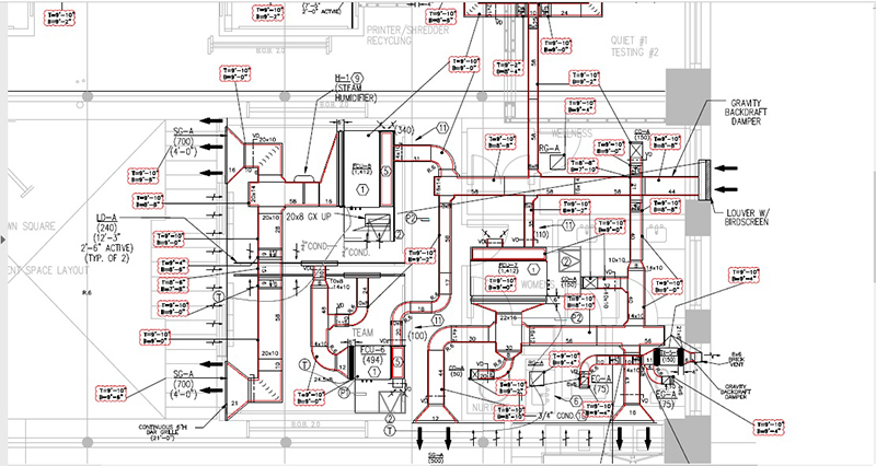 HVAC System CAD Drawing Services | Cad Crowd HVAC System CAD Drawing Services