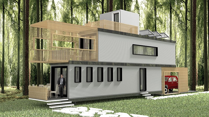 Solar powered house | Cad Crowd Solar powered house
