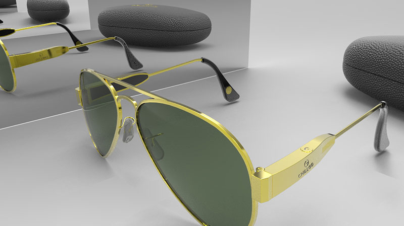 Sunglasses 3D Rendering | Cad Crowd Sunglasses 3D Rendering