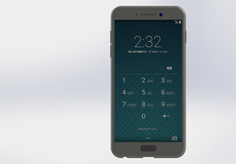 Cell phone concept | Cad Crowd Cell phone concept