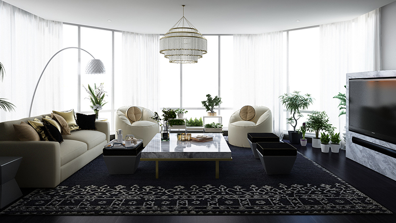 Condo 3D photorealistic interior rendering | Cad Crowd Condo 3D photorealistic interior rendering