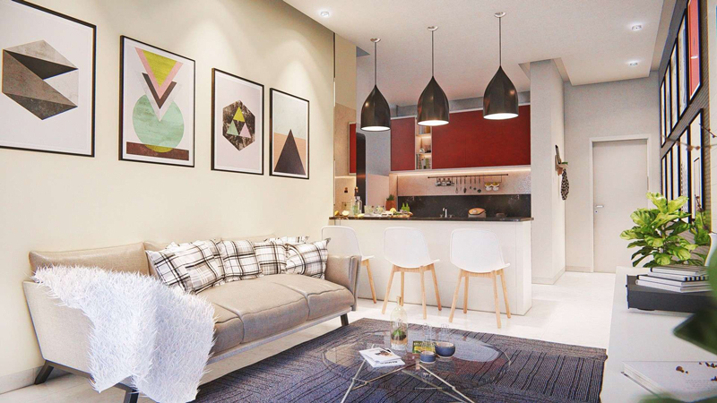 Condo-interior-design-rendering | Cad Crowd Condo-interior-design-rendering