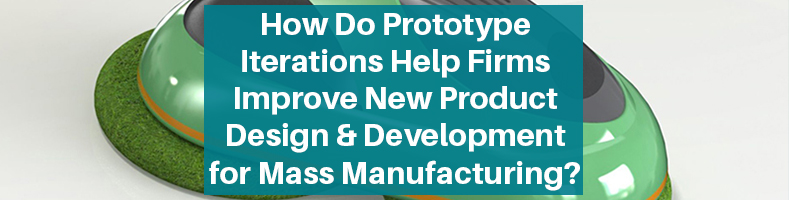Iterative design in product development and prototyping