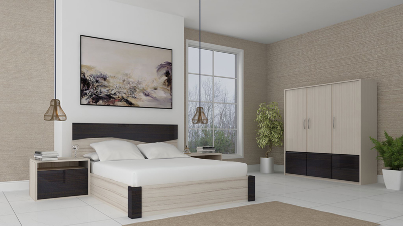 3D-interior-visualization-New-York-Bedroom | Cad Crowd 3D-interior-visualization-New-York-Bedroom