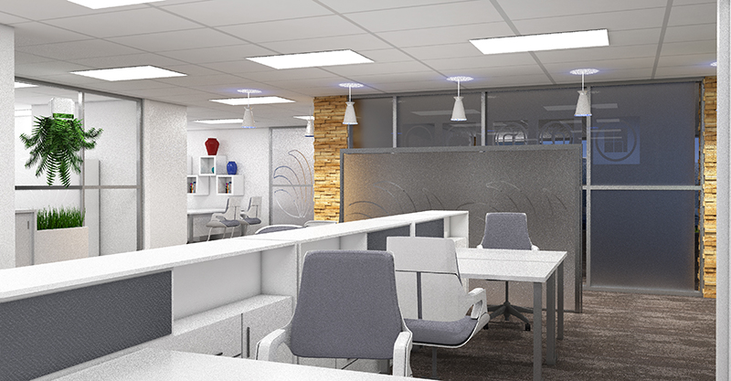 3D-rendering-office | Cad Crowd 3D-rendering-office