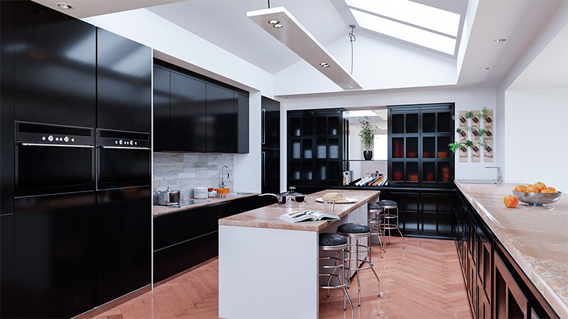 Kitchen-3D-rendering